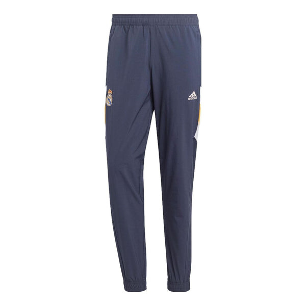 

Штаны real madrid icon тканые штаны Adidas, синий