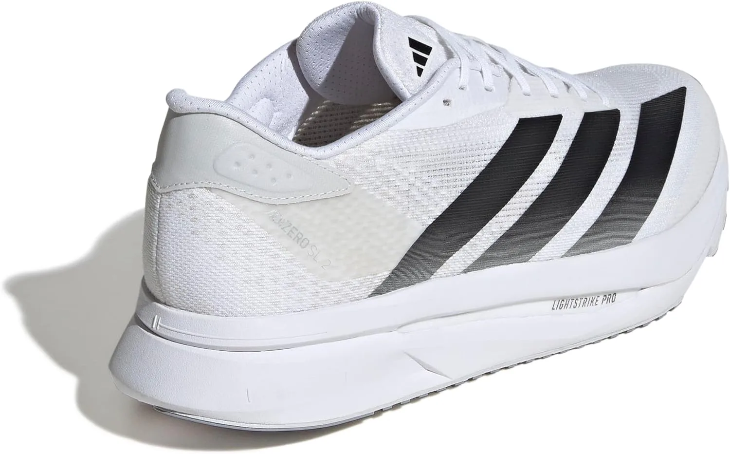 Мужские беговые кроссовки Adidas Adizero SL2, белые — фото 4