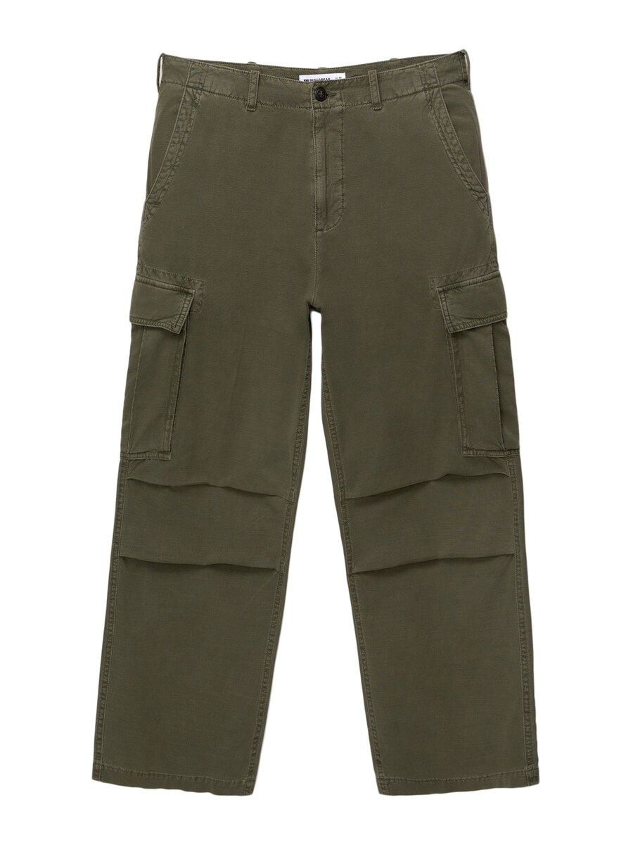 

Свободные брюки-карго Pull&Bear, темно-зеленый