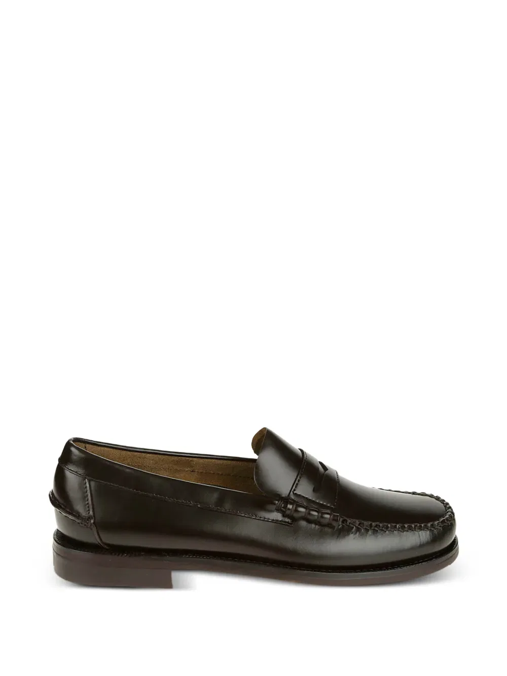 Лоферы с отделкой в виде стеганой строчки Sebago, коричневый