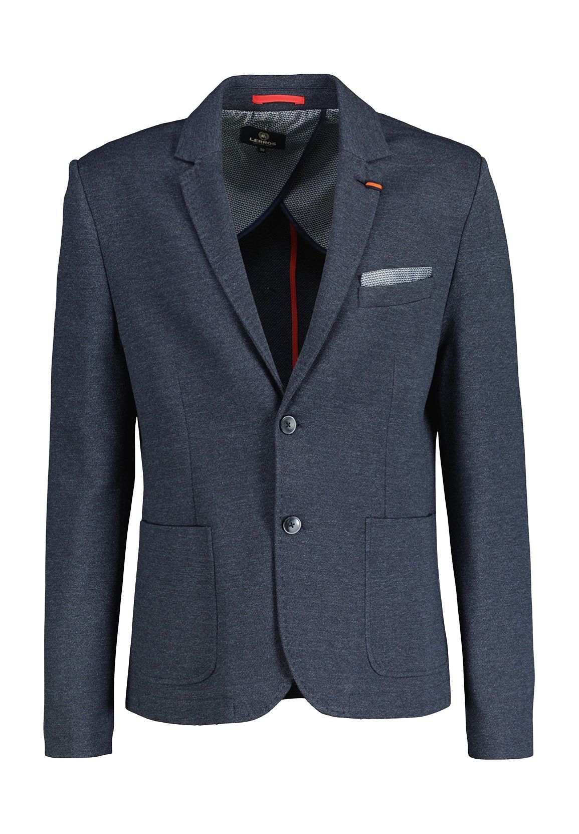

Куртка с воротником с лацканами, мужская LERROS, цвет 485 Classic Navy