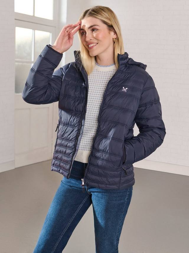 

Легкая куртка на подкладке Crew Clothing, цвет Navy Blue
