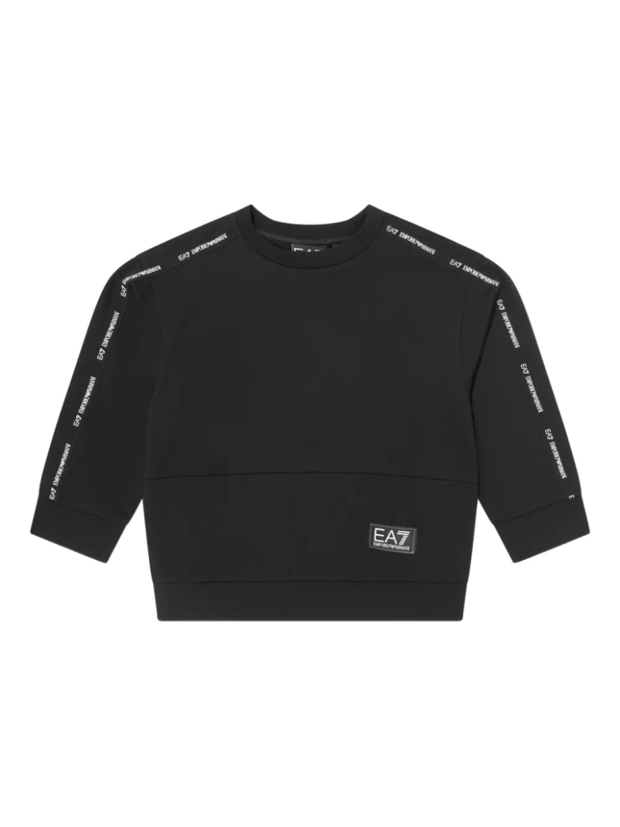

Детская толстовка с логотипом Emporio Armani Emporio Armani Kids, черный