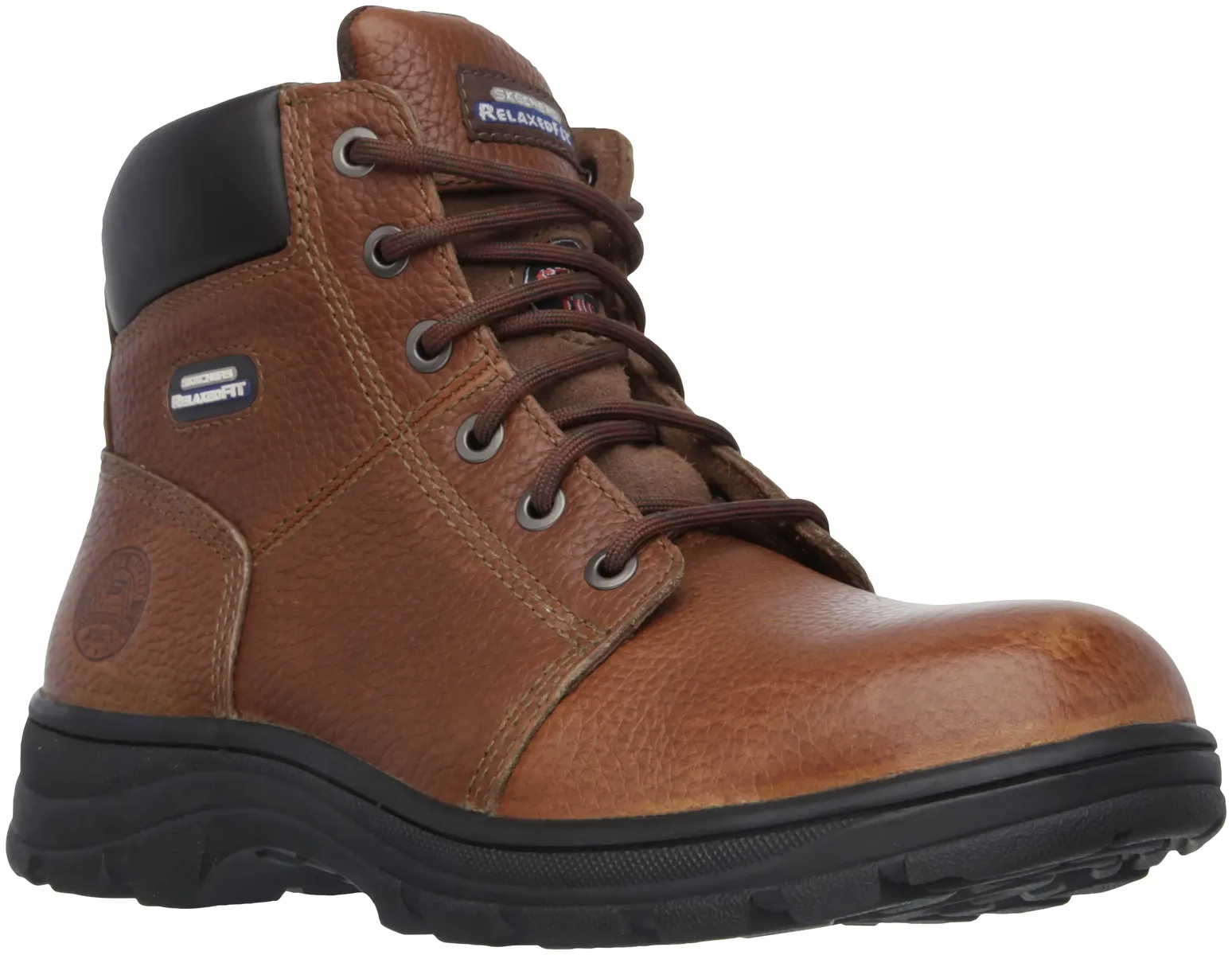 

Защитные ботинки Skechers "WORKSHIRE", SB FO SRA, классические кожаные ботинки со стелькой из пены с эффектом памяти, коричневый