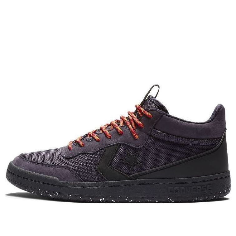 

Кеды Converse Fastbreak Mountaineer Leather Mid Cave Lila Purple/Black, серый