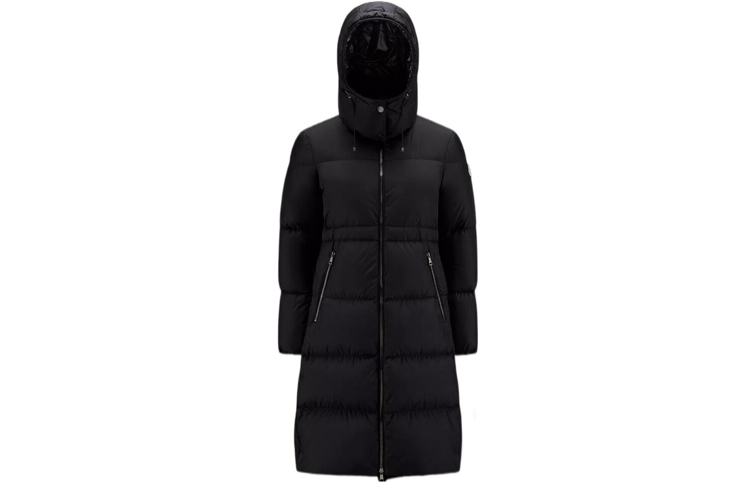 

Пуховик женский черный Moncler
