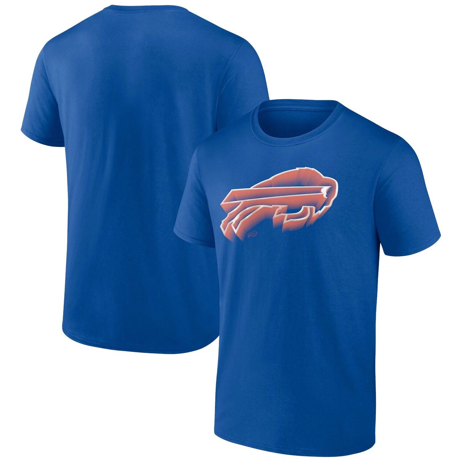 

Мужская футболка с логотипом Royal Buffalo Bills Chrome Dimension Fanatics