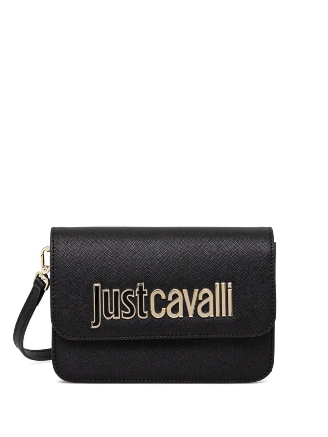 

Сумка через плечо с логотипом Just Cavalli, черный