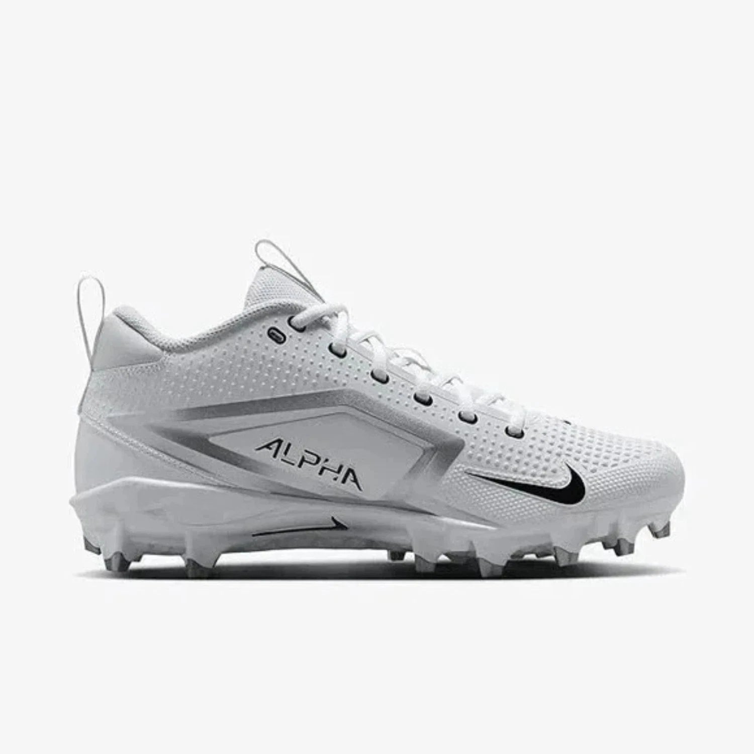 

Мужские футбольные бутсы Nike Alpha Menace 4 Varsity FN0027-100 белого и серебристого цвета NIN917