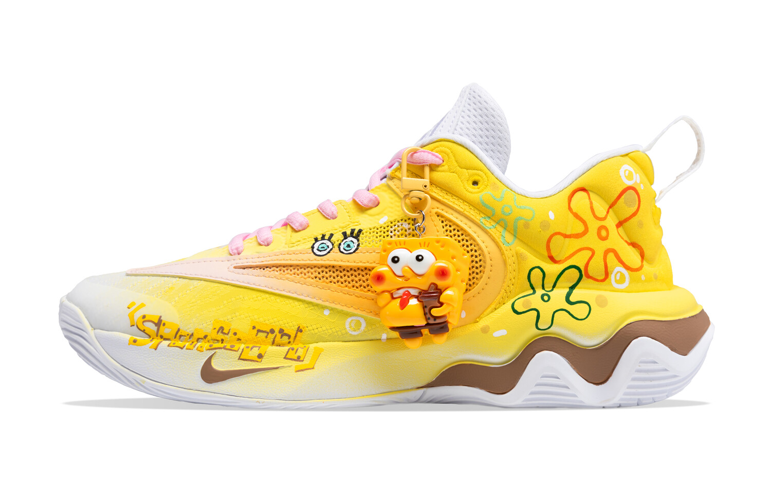 

Баскетбольные кроссовки Giannis Immortality Basketball Shoes Men Low-Top Pink Yellow Nike