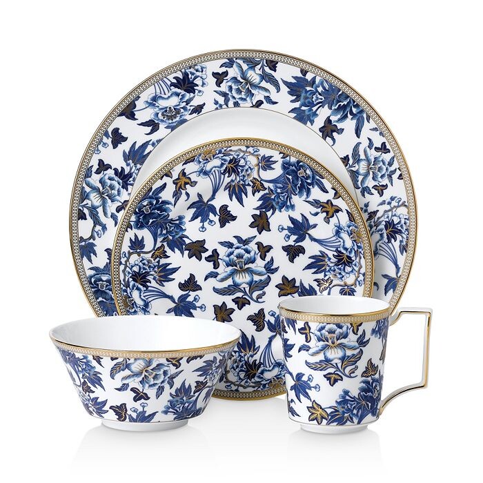 

Набор столовых приборов из 4 предметов Wedgwood Hibiscus, мультиколор