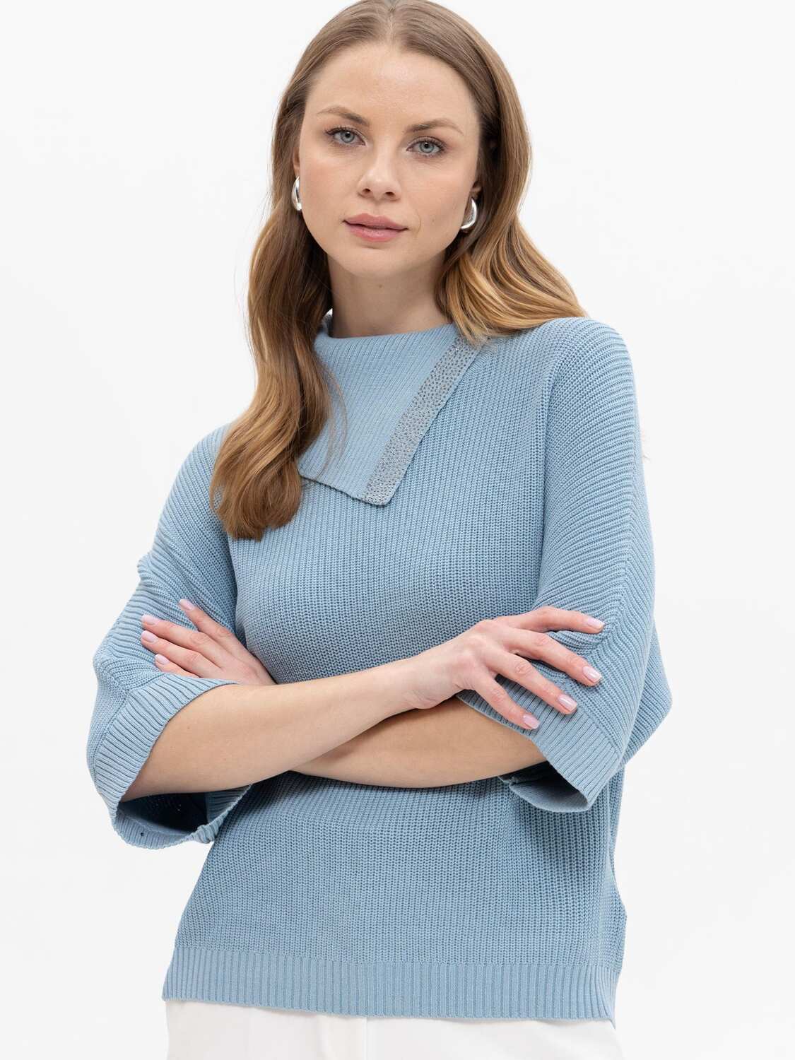 

Passioni Свитер в светло-голубом цвете