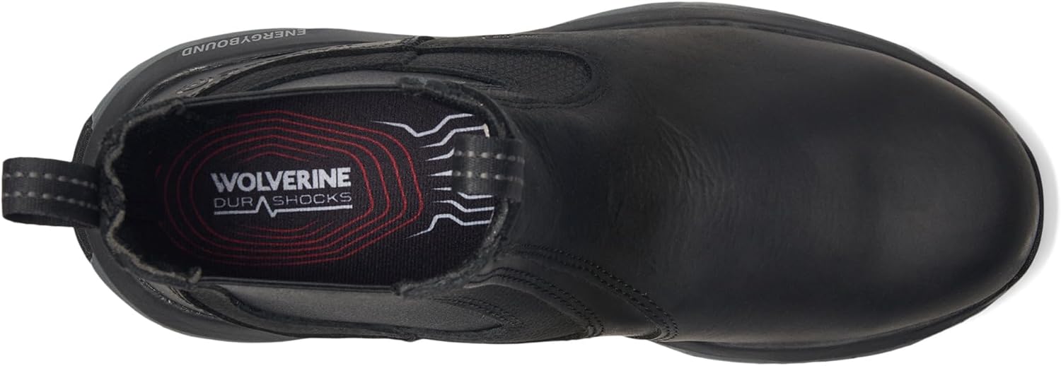 Мужские ботинки Wolverine Alpha Ft с системой Wolverine Infinity CarbonMax Slip-on Romeo, черный — фото 2