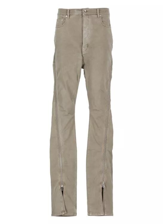 

Брюки бананы bolan Rick Owens, зеленый