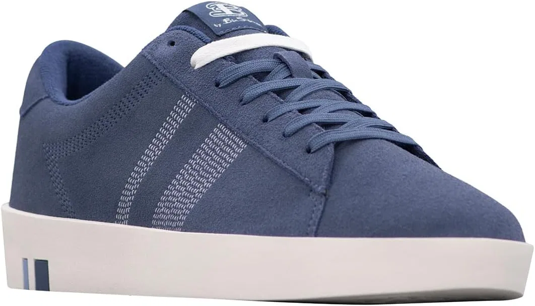 Мужские кроссовки Ben Sherman Boxwell на шнуровке, повседневные - синие — фото 3