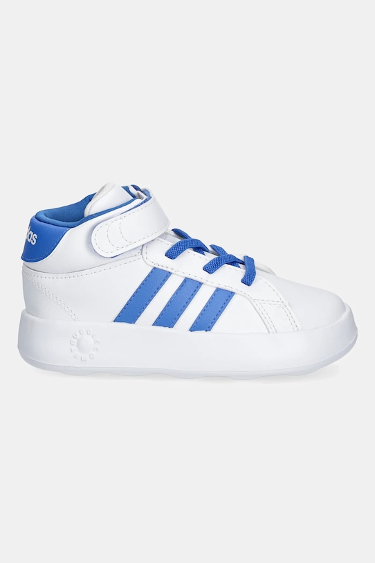 Детские кроссовки Grand Court Mid Adidas, белый — фото 2