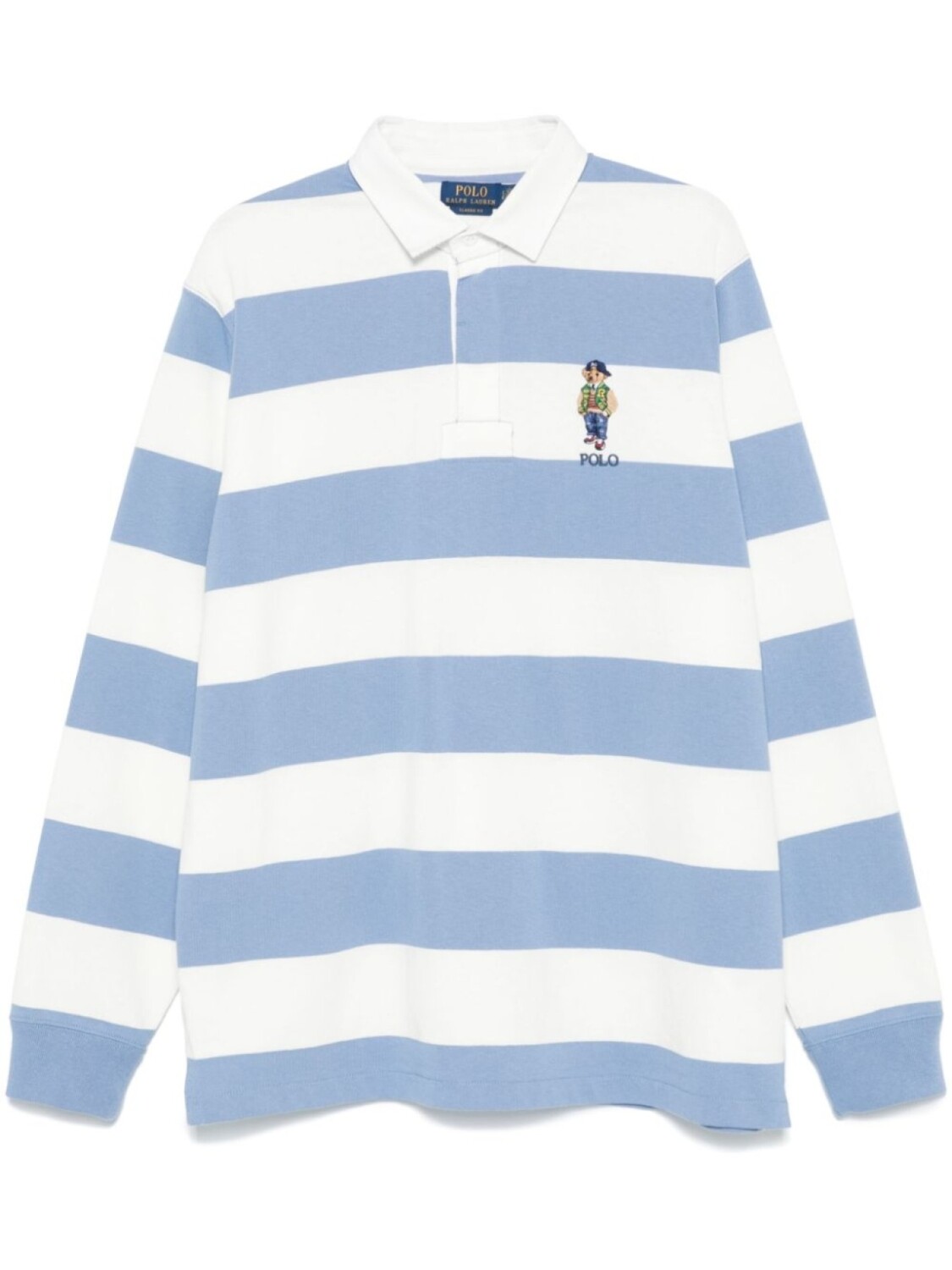 

Polo Ralph Lauren рубашка поло с вышивкой Polo Bear, синий