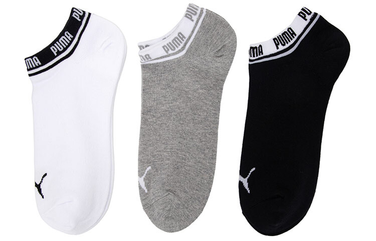 

Носки унисекс Puma, цвет 3 Dual (White/Grey/Black)