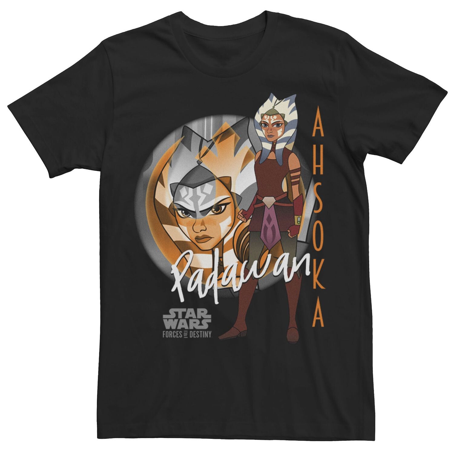 

Мужская футболка с рисунком Forces of Destiny Ahsoka Padavan Star Wars