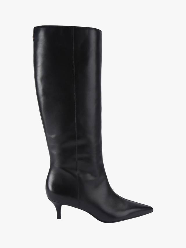 Венецианские кожаные ботинки до колена Carvela, Black