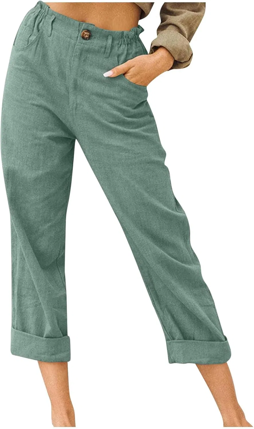 Женские капри Active Elastic Waist, A02_light Blue