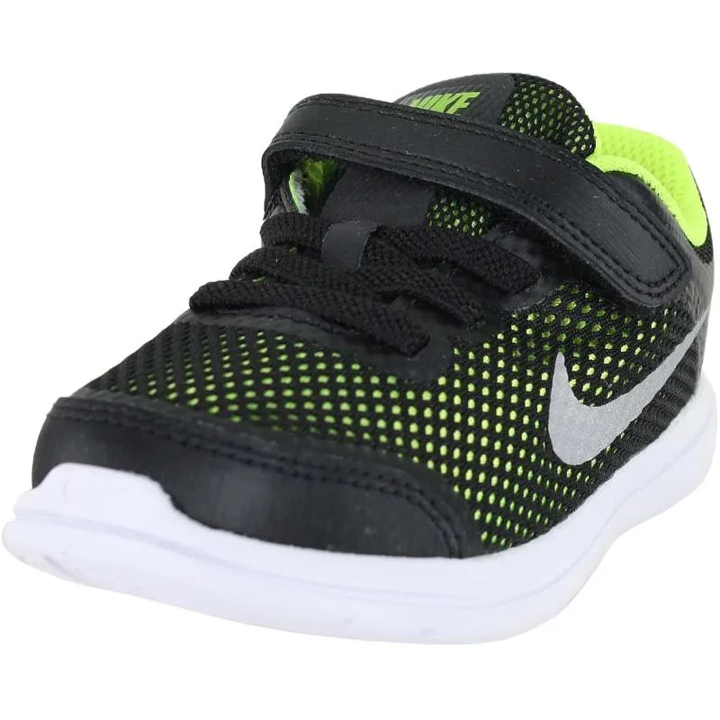 Nike Кроссовки Flex 2016 RN Low top для малышей черно-зеленые — фото 4