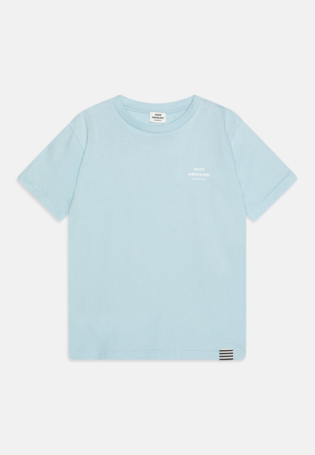 

Базовая футболка PRINTED TEE THORLINO UNISEX Mads Nørgaard, цвет dream blue