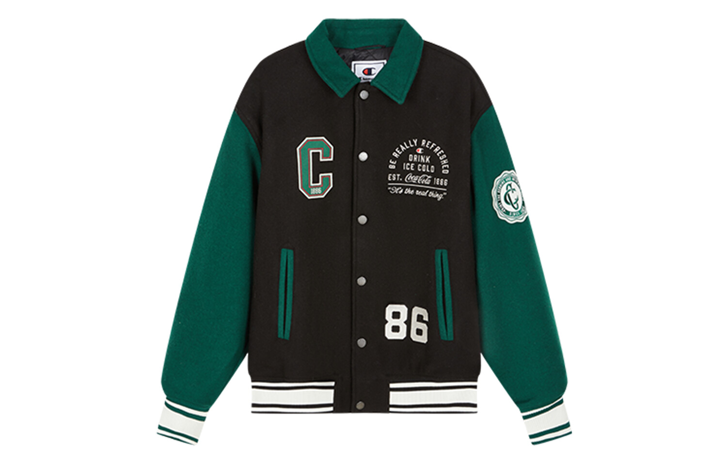 

Бейсбольная майка унисекс Champion, цвет Dark Green