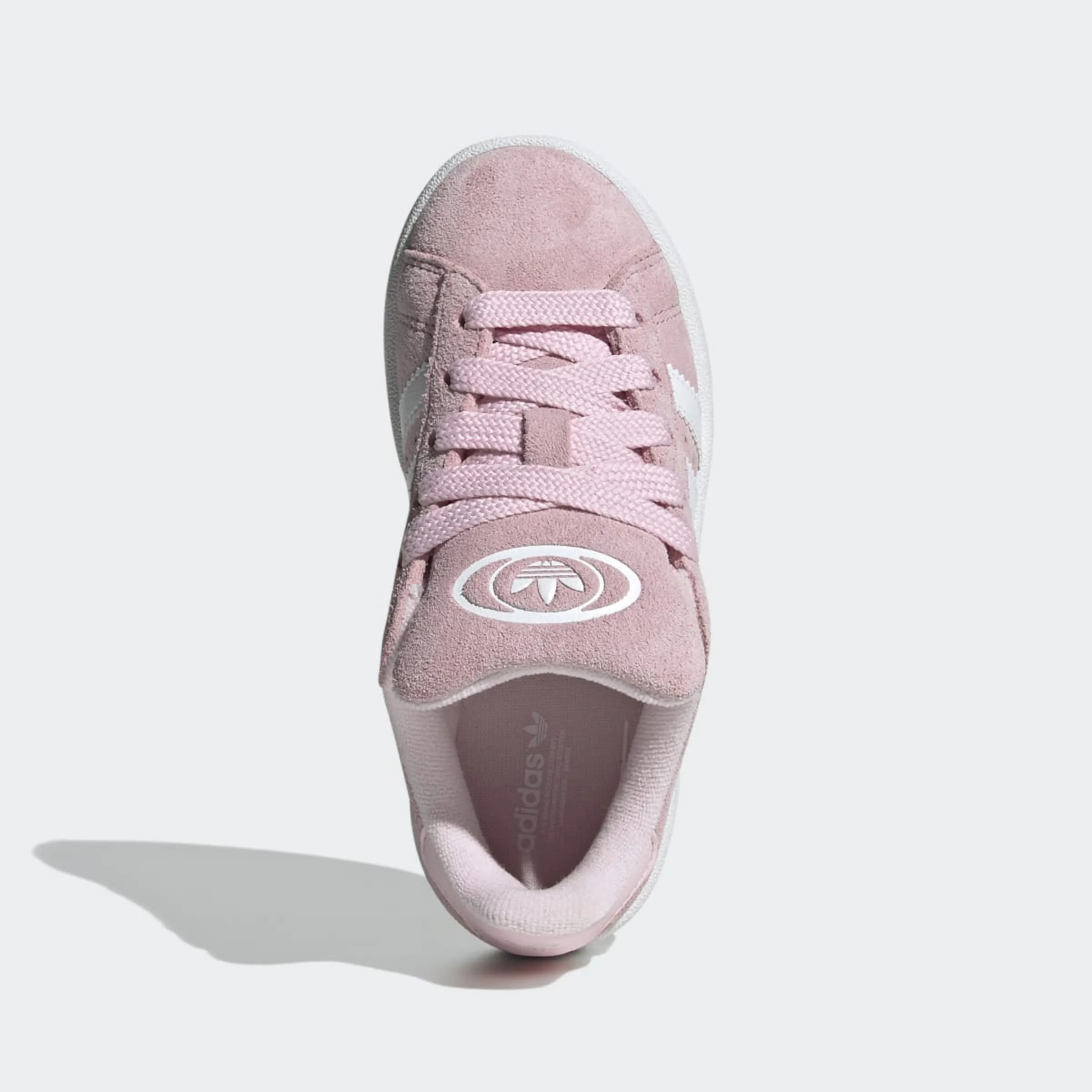 Повседневные детские кеды Campus 00 Adidas, розовый — фото 3