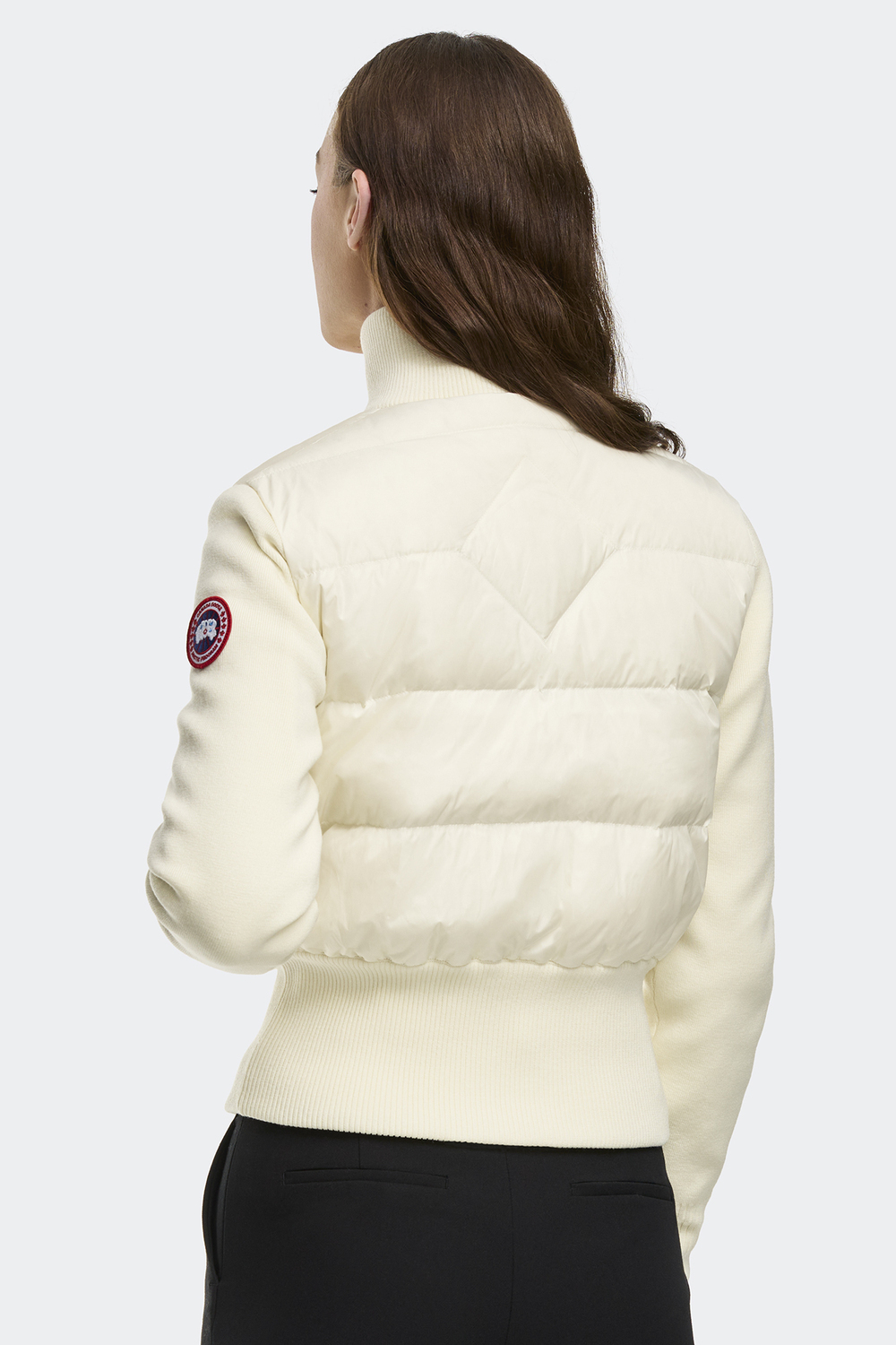 Куртка Canada Goose HyBridge Wide Quilt Knit, Cottongrass — фото 4