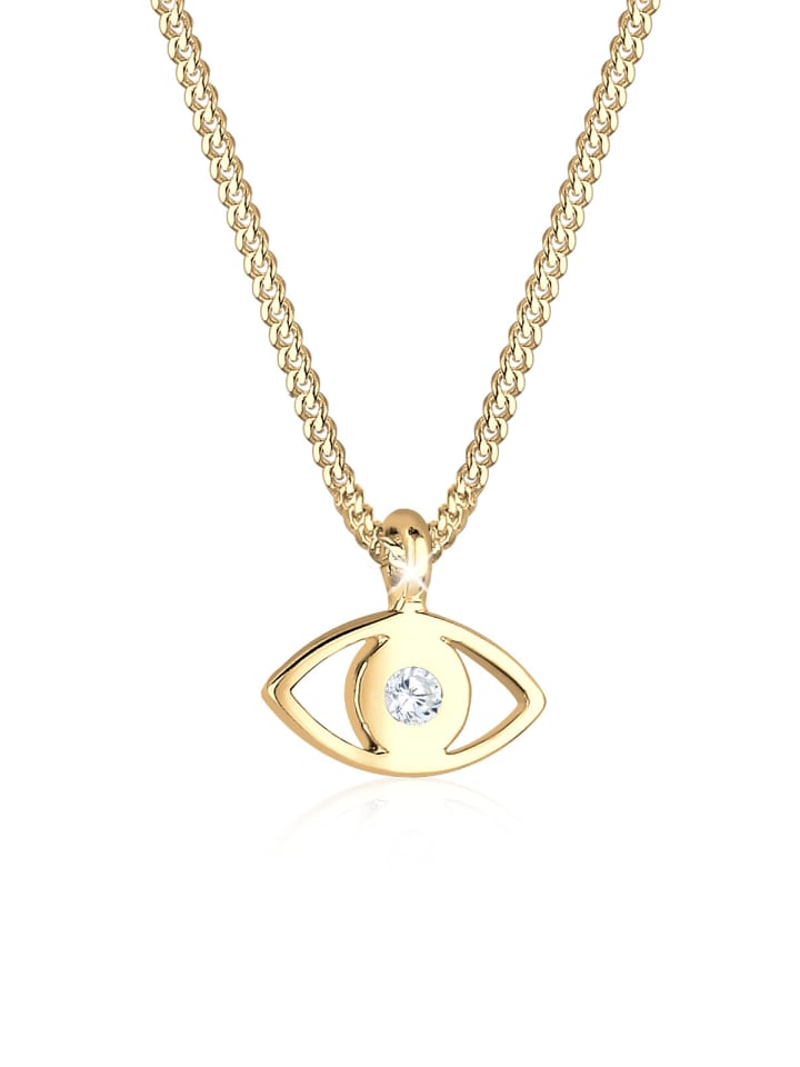 

Elli Колье «Злой глаз», серебро 925 пробы, белое