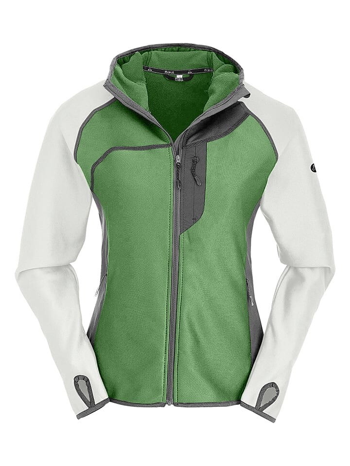 

Флисовая куртка Maul Sport Bodenmais, цвет grün/weiß