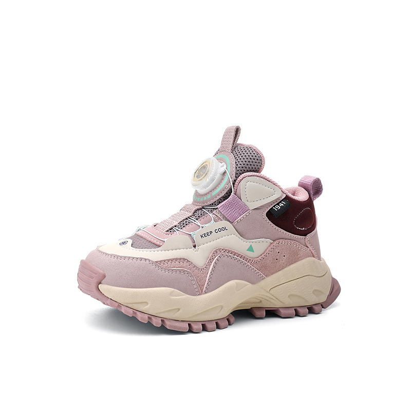 Детские кроссовки Mid top Kids Lifestyle Shoes Jeep, розовый/фиолетовый — фото 2