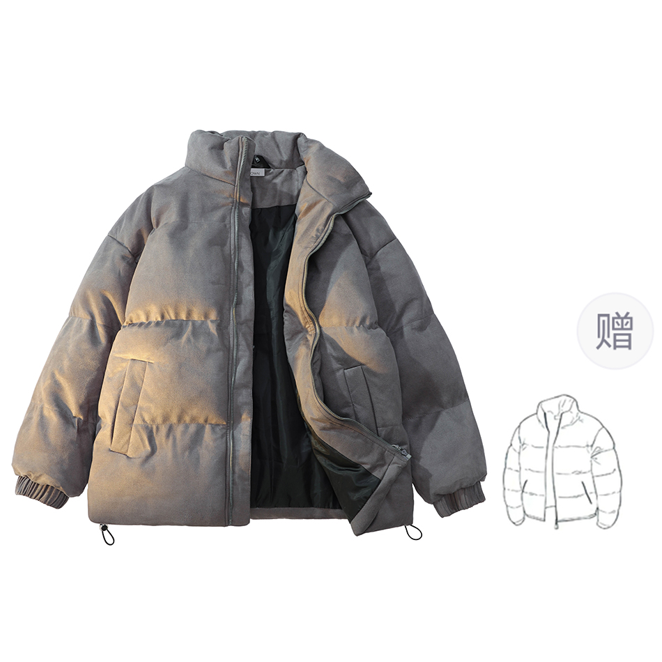 

LIVINGTOWN Пуховик Unisex, Dark Gray Puffer Jacket