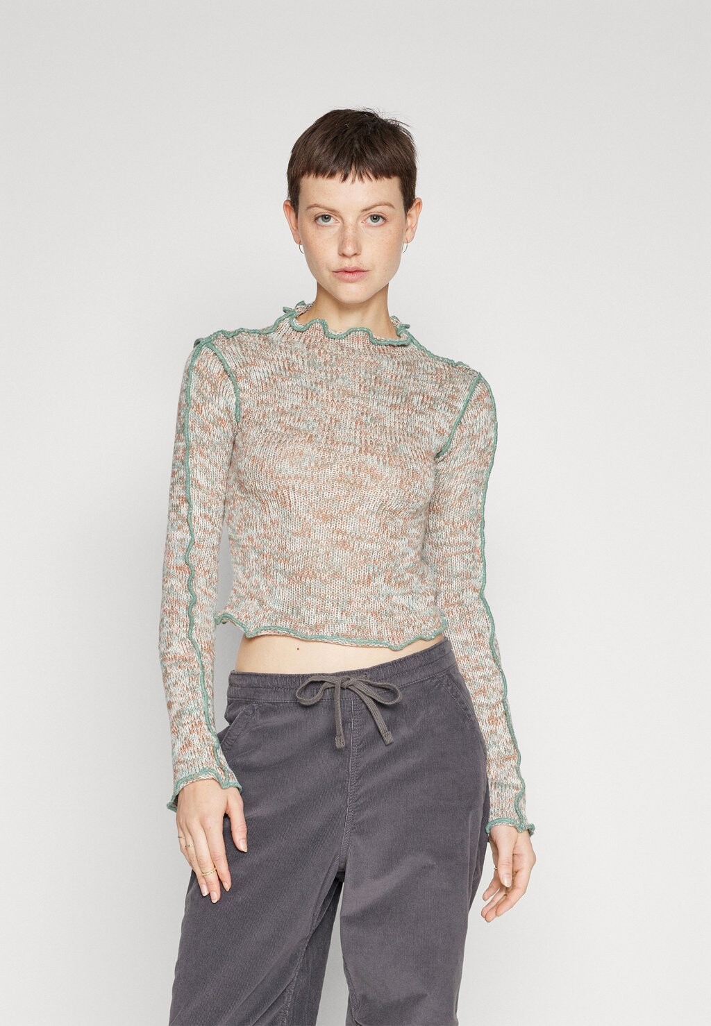 

Свитер SPACE DYE LONG SLEEVE Even&Odd, разноцветный