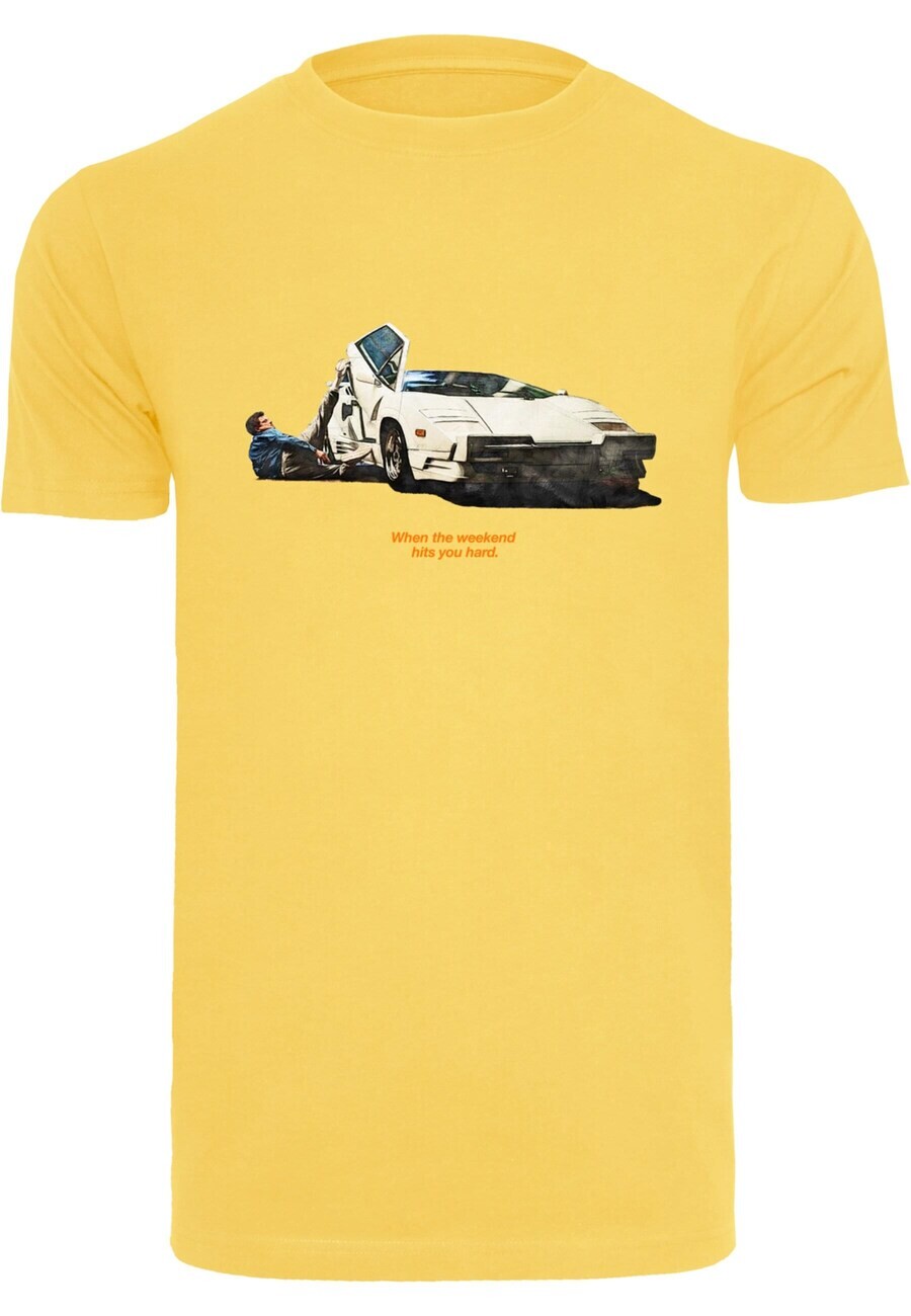 

Футболка Mister Tee WEEKEND WOLF, цвет Yellow Gold