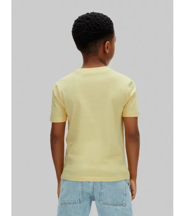 Футболка regular fit Calvin Klein Jeans, желтый — фото 3