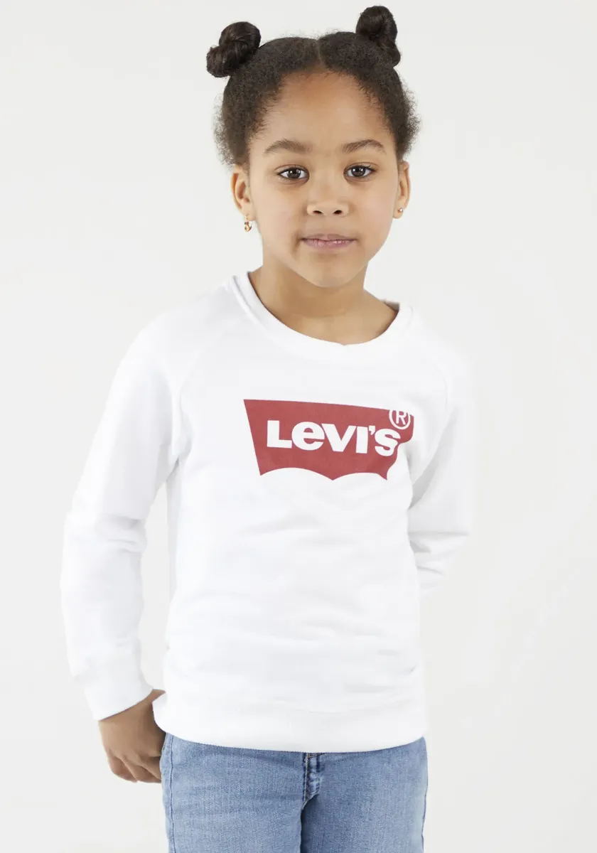 

Детская толстовка Levi's "BATWING CREWNECK SEATSHIRT", для ДЕВОЧЕК Levi'S Kids, белый