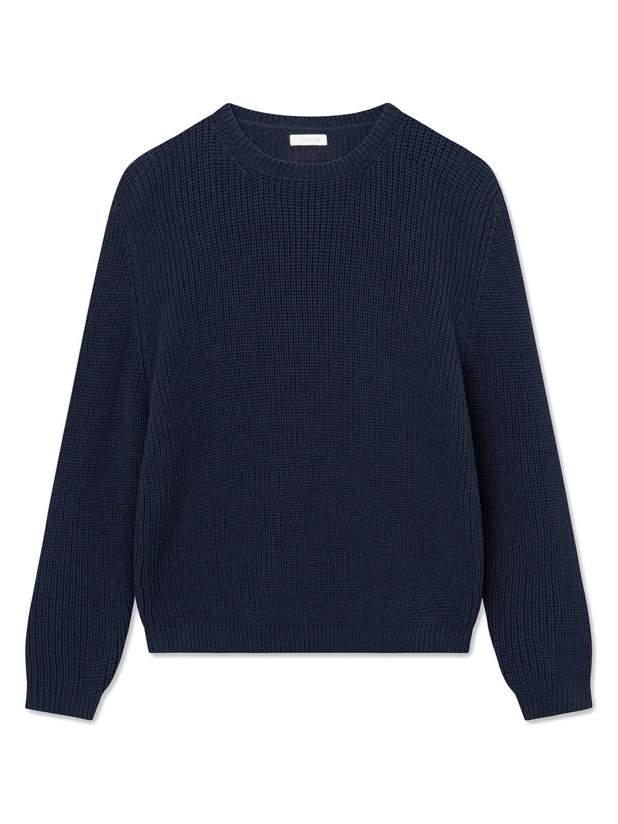

Базовый свитер STUDIO FEDER Sweater, темно-синий