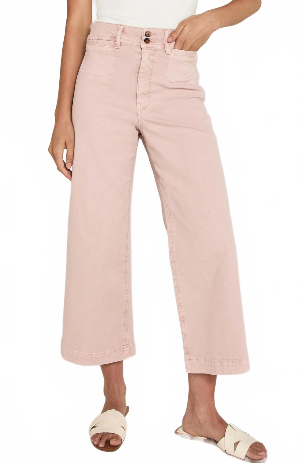 

Женские брюки Gemma в цвете сепия роза Unpublished, розовый