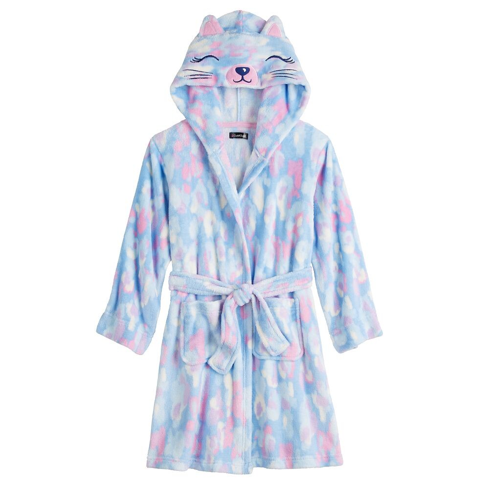 

Халат Cuddl Duds с капюшоном для девочек 4–12 лет, цвет Cat