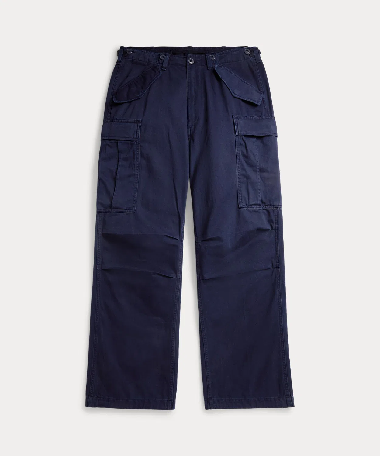 Широкие карго-брюки Ralph Lauren из хлопка, тёмно-синий