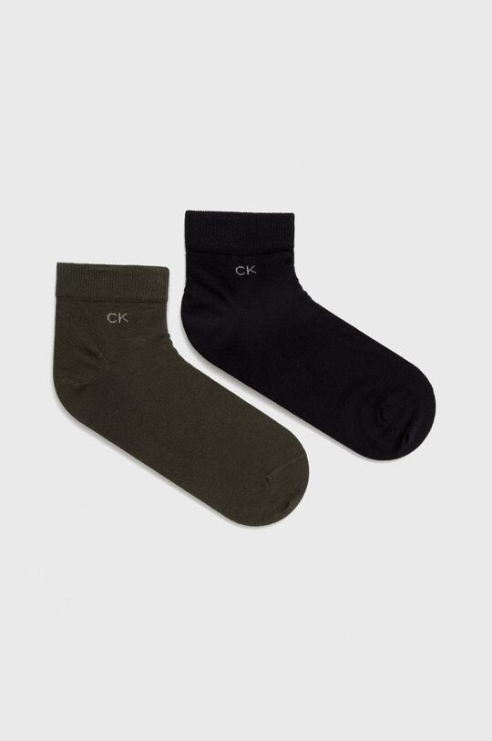 

Носки (2 пары) Calvin Klein, зеленый