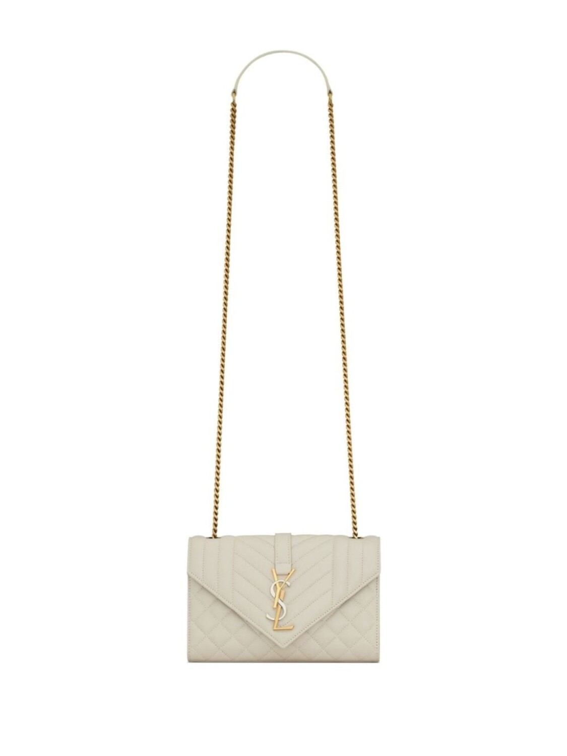 

Маленькая сумка на плечо Saint Laurent Envelope, белый