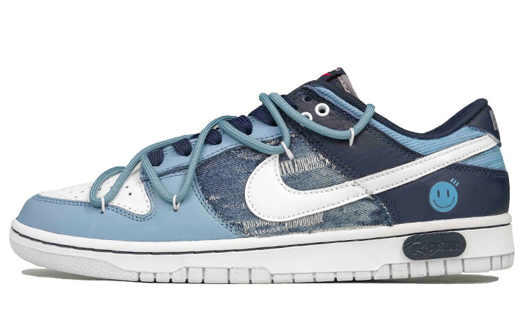 

Кроссовки Nike Dunk Skateboard Shoes Men Low-Top Blue/White