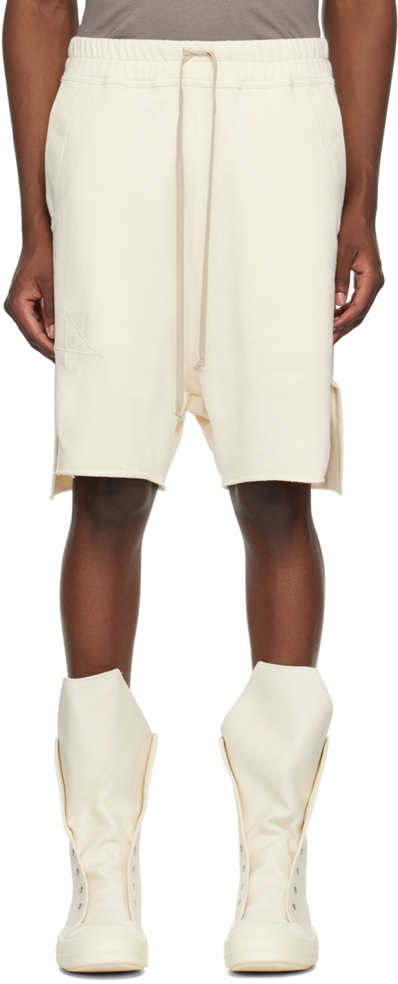 

Шорты Off-White Champion Edition Beveled Pods Rick Owens, Natural