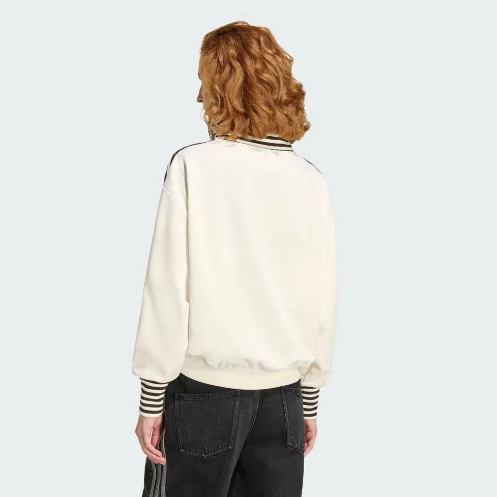 Спортивная футболка Vintage BB TT в полоску и ребристой текстуре Adidas, white — фото 2
