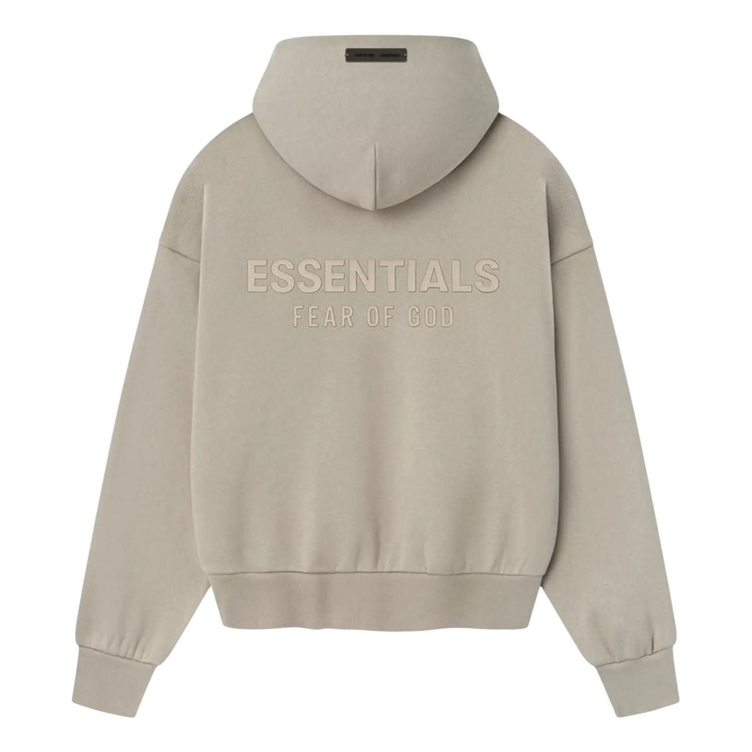 Толстовка Fear of God Essentials Classic Fleece Hoodie 'Timber' — фото 2