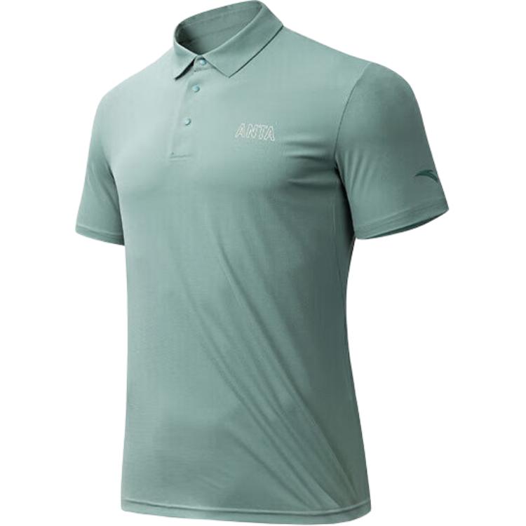 

Поло Anta мужское эфирное сине-зелёное Ethereal Teal
