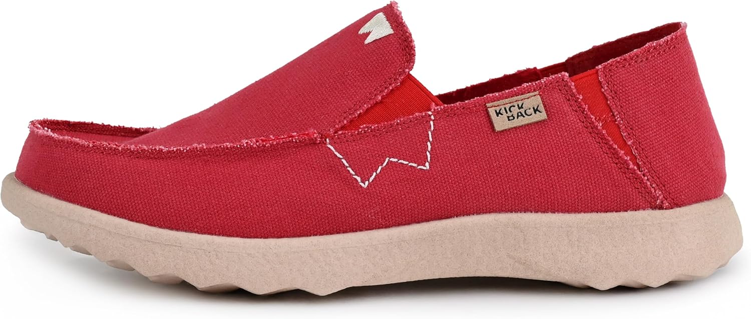 

Мужские серые лоферы из холщовой ткани Kickback